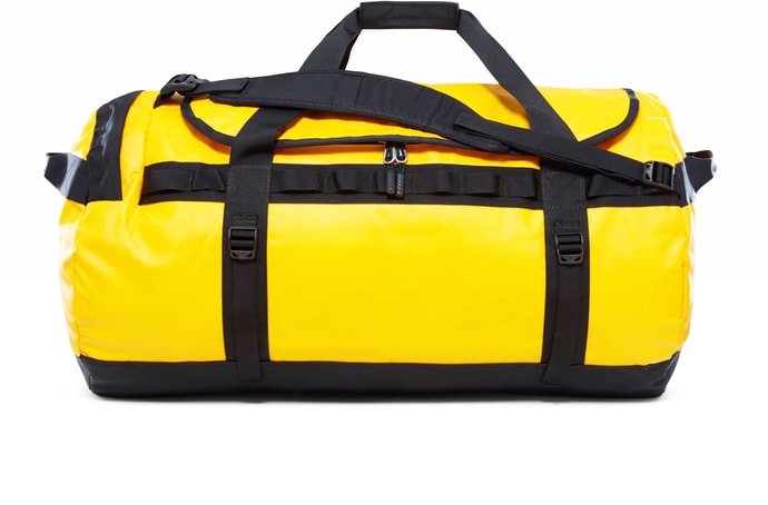 THE NORTH FACE BASE CAMP DUFFEL L, 95L GOLD/BLACK