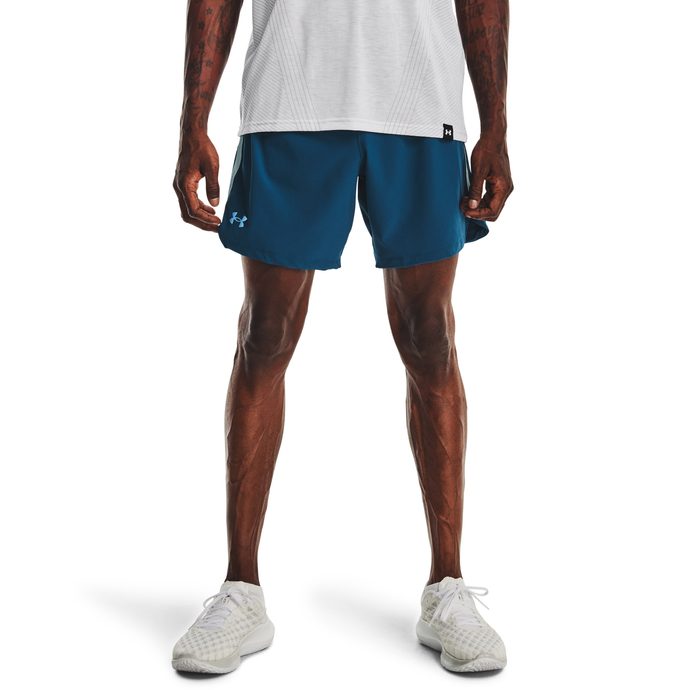  UA SpeedPocket 7'' Short, Black - men's running