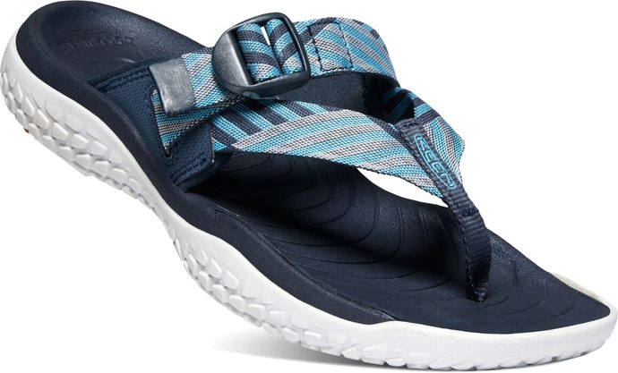 KEEN SOLR TOE POST W, navy/blue mist