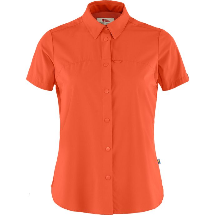 FJÄLLRÄVEN High Coast Lite Shirt SS W Rowan Red