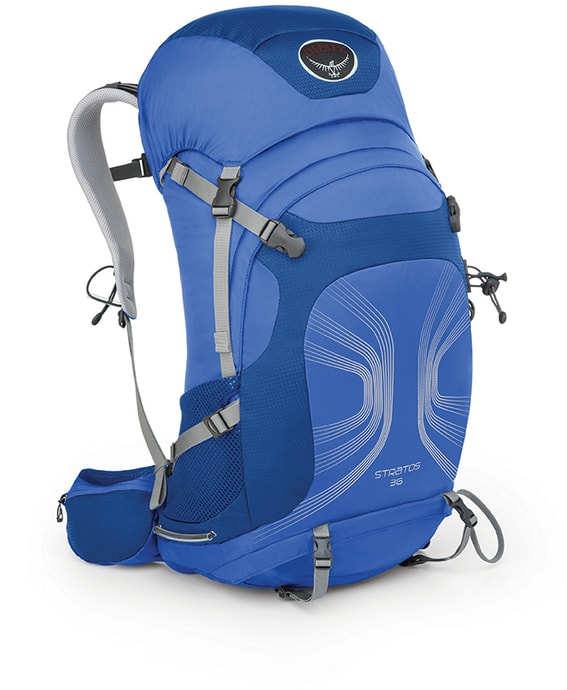 OSPREY Stratos 36 harbour blue - turistický batoh