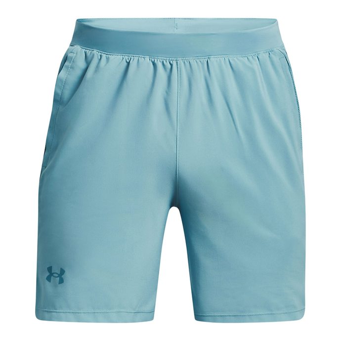  UA LAUNCH 7'' SHORT, Blue - men's running shorts