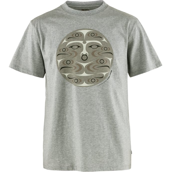 FJÄLLRÄVEN Känken Art T-shirt, Grey-Melange