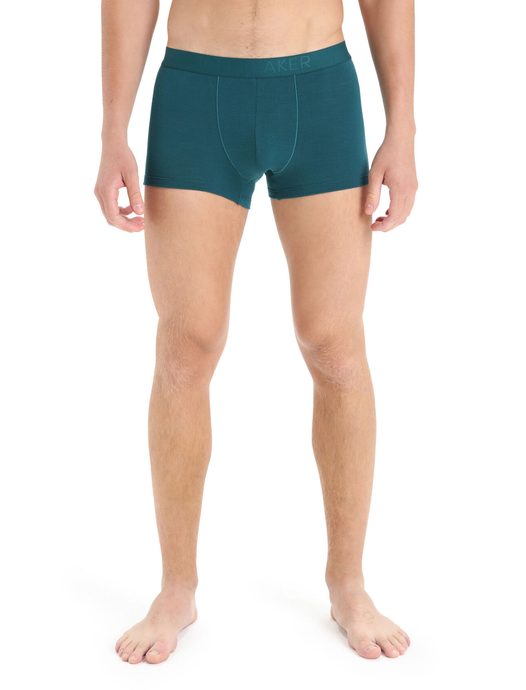 ICEBREAKER M Anatomica Cool-Lite Trunks GREEN GLORY