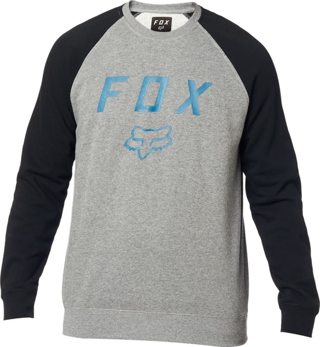 FOX Legacy Crew Fleece Black/Grey