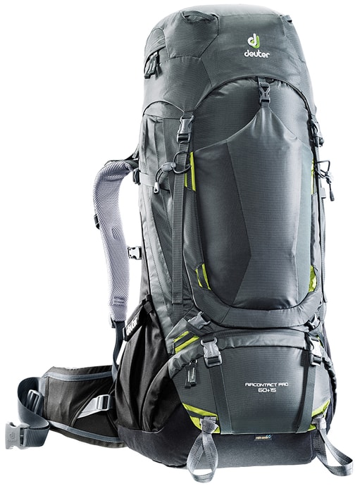 DEUTER Aircontact PRO 60 + 15 graphite-black