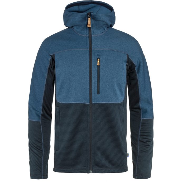 FJÄLLRÄVEN Abisko Trail Fleece M Indigo Blue-Dark Navy