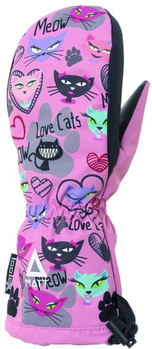 MATT 3217 LOVE CATS TOOTEX MITTENS, RS