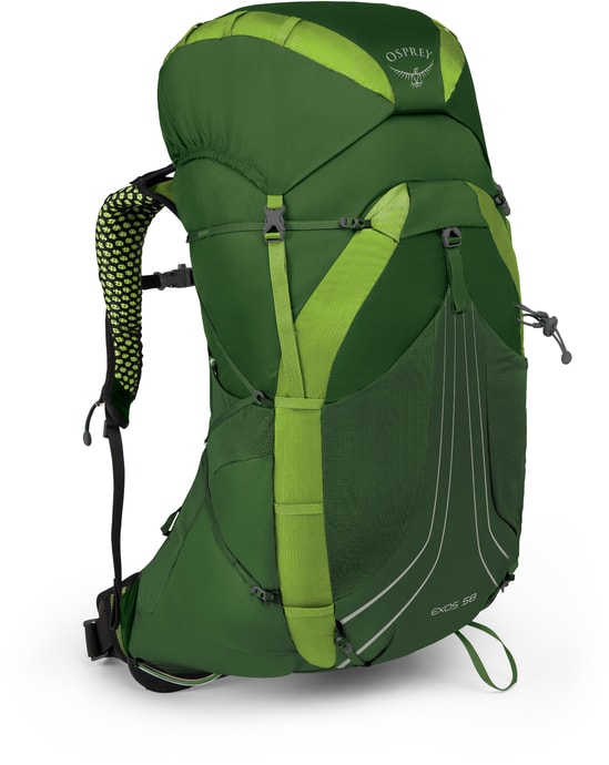 OSPREY Exos 58 II, tunnel green