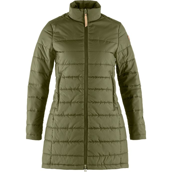 FJÄLLRÄVEN Kiruna Liner Parka W Green