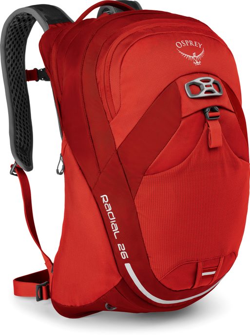 OSPREY Radial 26 lava red - cyklistický batoh