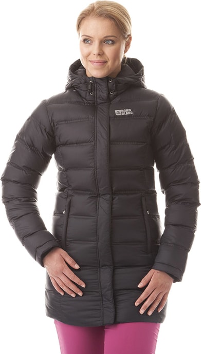 NORDBLANC NBWJL5843 ENDURE crystal black - women's down parka