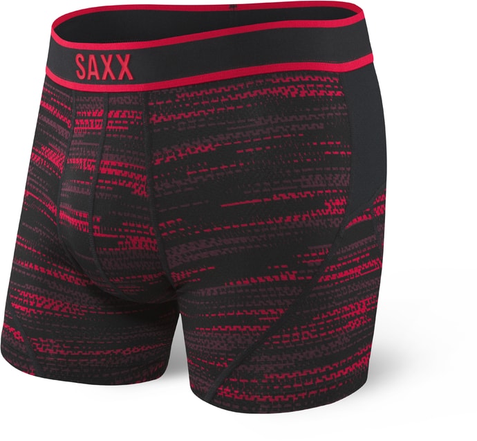 SAXX KINETIC BOXER red road runner