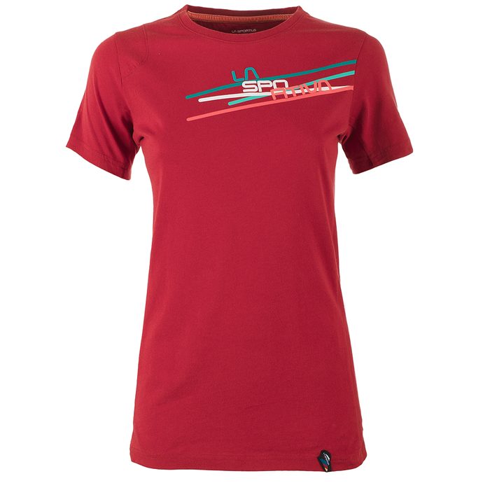 LA SPORTIVA Stripe 2.0 T-Shirt W berry