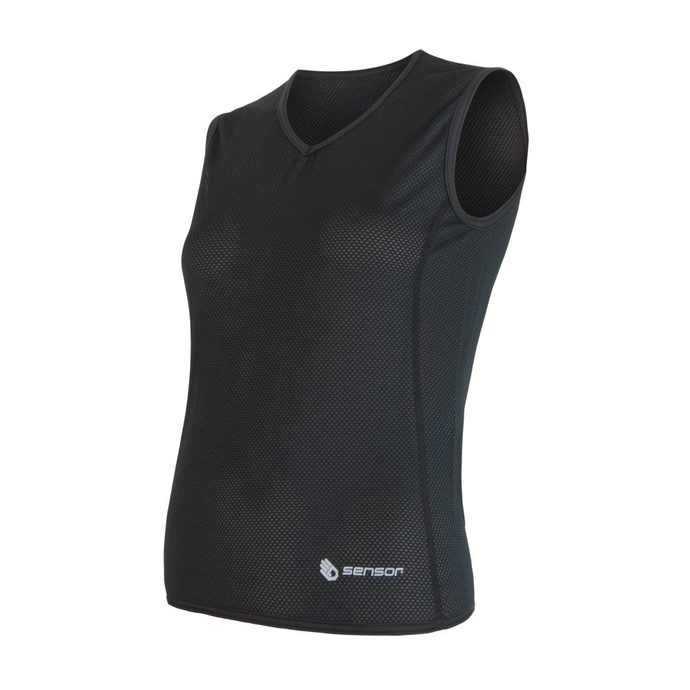 SENSOR COOLMAX AIR women's sleeveless shirt black