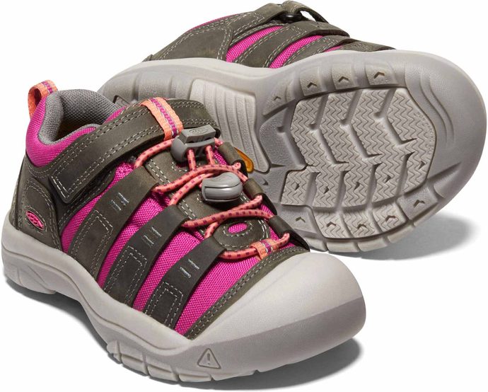 KEEN NEWPORT SHOE CHILDREN, grey/very berry