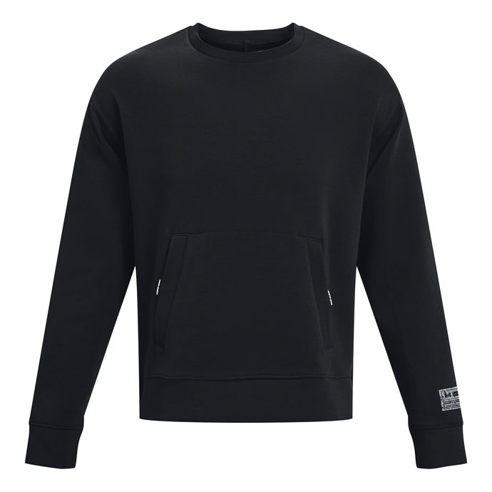 UNDER ARMOUR Summit Knit Crew, black