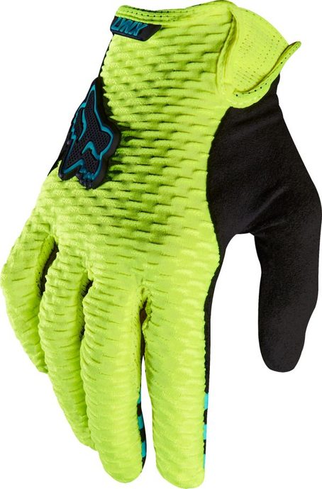 FOX 15722-130 WOMENS LYNX Flo Yellow - MTB rukavice