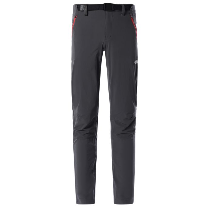 THE NORTH FACE WOMEN’S SPEEDLIGHT II PANT, asphalt grey/horizon red