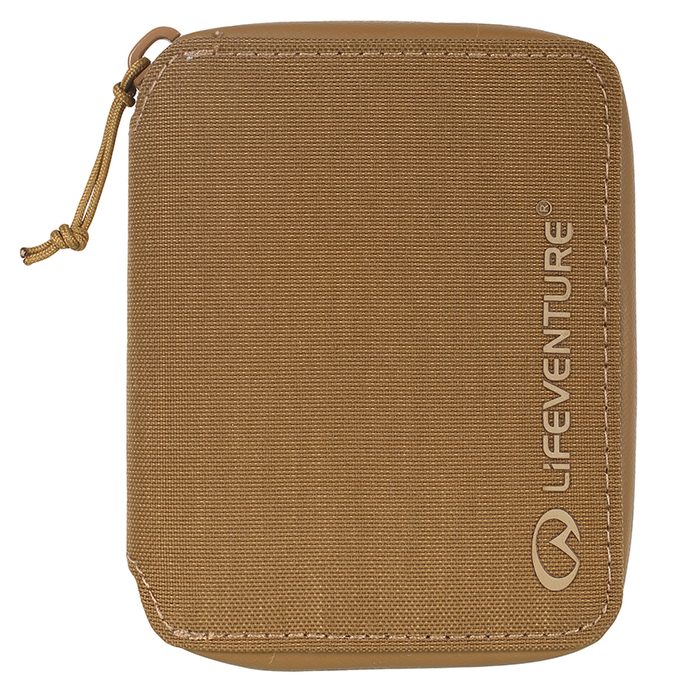 LIFEVENTURE RFiD Bi-Fold Wallet Mustars