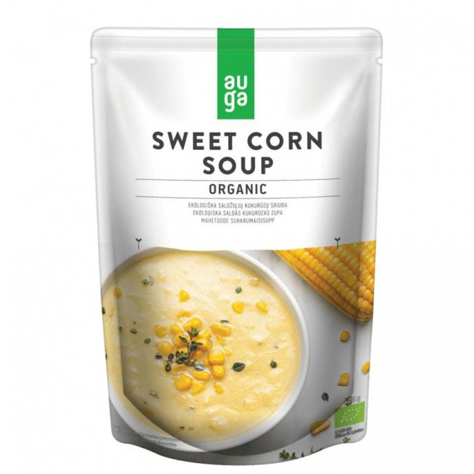 AUGA Organic Sweet Corn Soup 400g