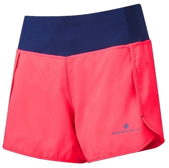 RONHILL W TECH REVIVE SHORT, pink/azu