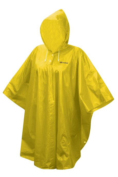 FORCE poncho nepromokavé, žluté