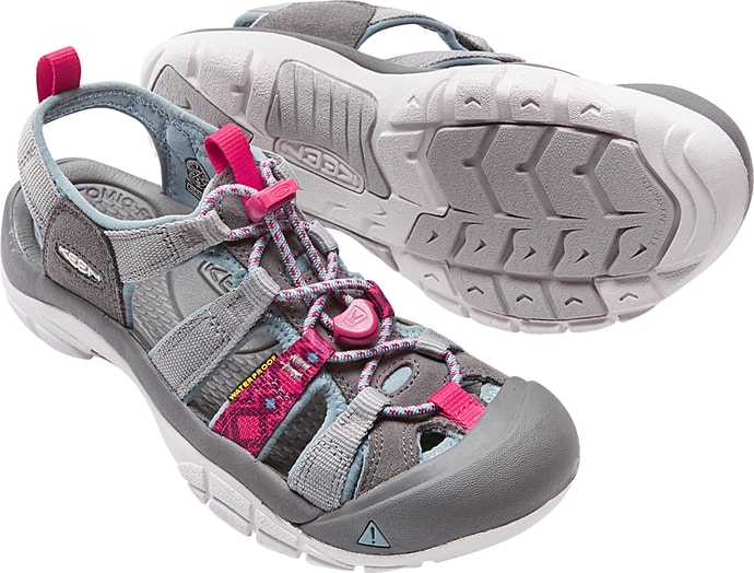 KEEN NEWPORT EVO H2 W, neutral gray/raspberry