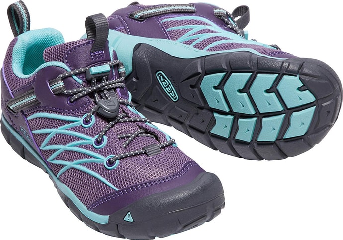 KEEN CHANDLER CNX WP JR, montana grape/aqua haze