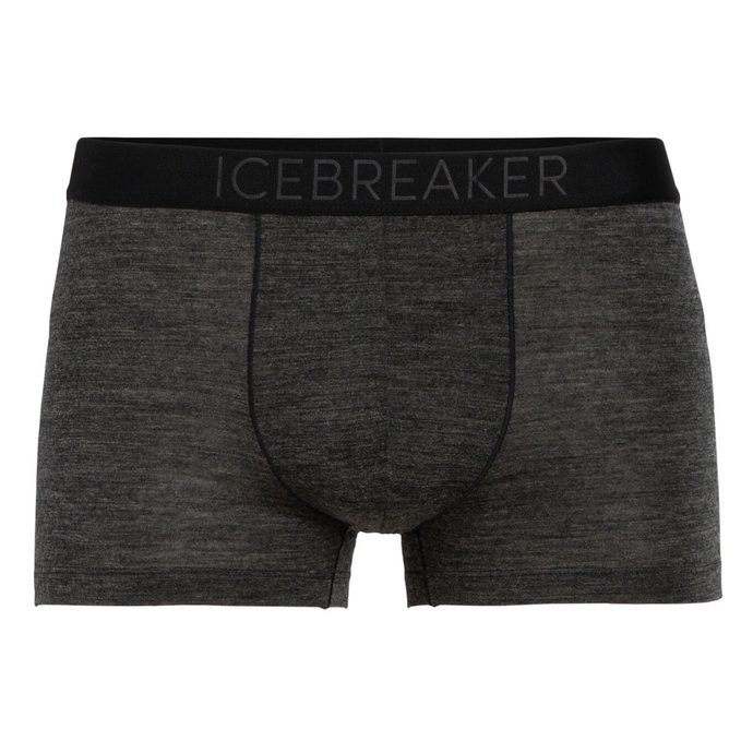 ICEBREAKER M Anatomica Cool-Lite Trunks, BLACK HTHR