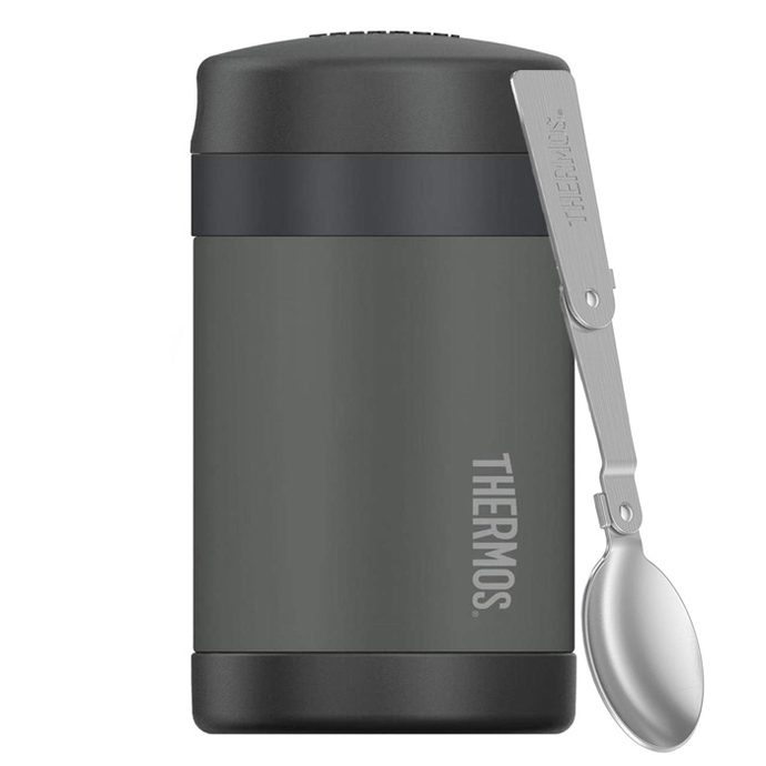 THERMOS Children's food thermos with spoon 470 ml black