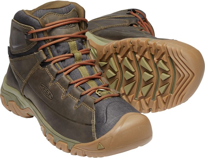 KEEN TARGHEE LACE BOOT WP M, CAPER/MARTINI OLIVE