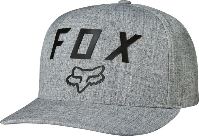 FOX Number 2 Flexfit Heather Grey