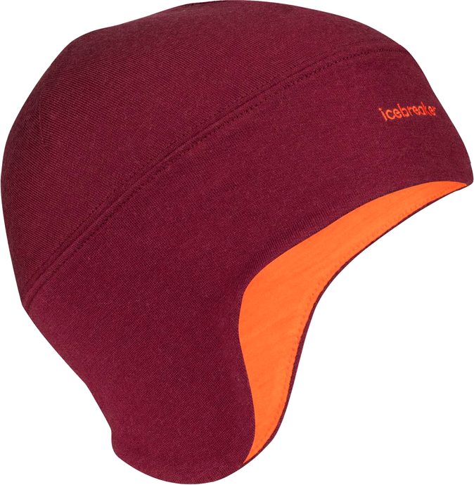 ICEBREAKER U Quantum Beanie CHERRY/FLASH