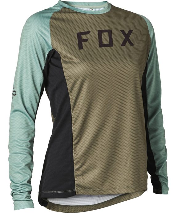 Defend Ls Jersey, Olive Green
