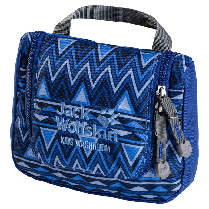 JACK WOLFSKIN KIDS WASHROOM royal blue navajo