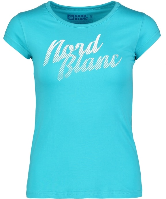 NORDBLANC NBFLT5955 NICER bazénově modrá - dámské tričko