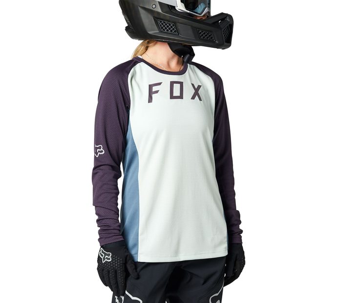 FOX Defend Ls Jersey, Cloud Grey