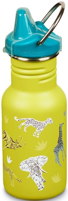 KLEAN KANTEEN Kid Classic Narrow w/Kid Sippy Cap - safari 355 ml