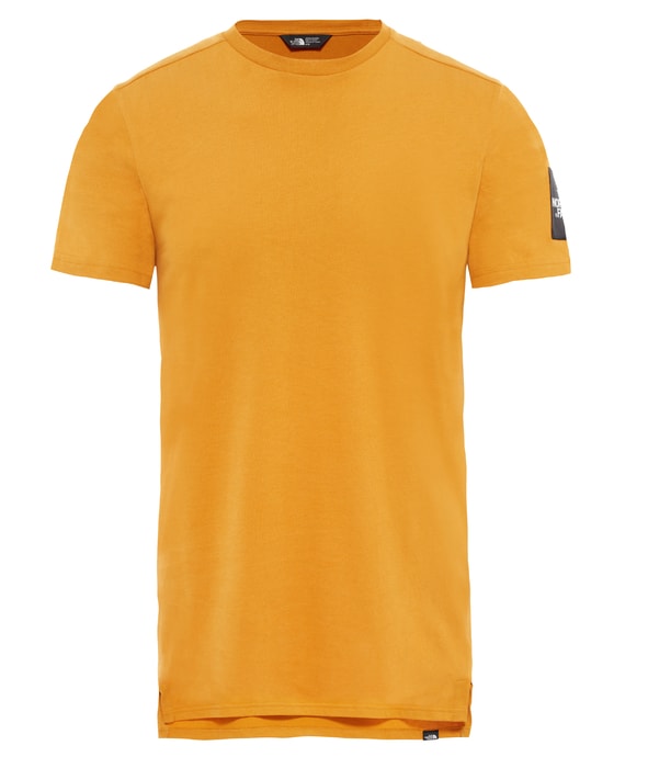 THE NORTH FACE M S/S FINE 2 TEE CITRINE YELLOW