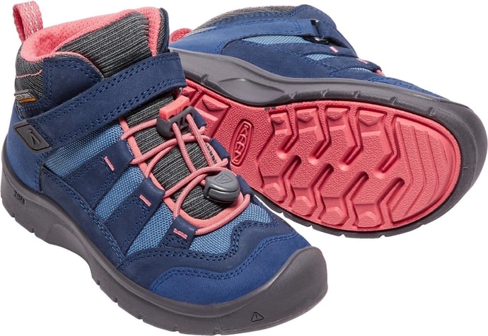 KEEN HIKEPORT MID WP K, dress blues/sugar coral