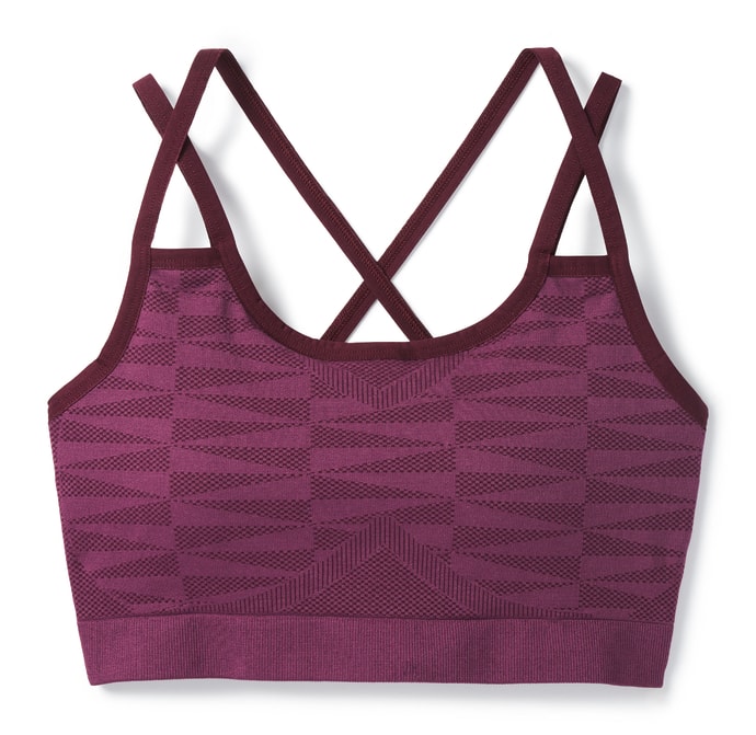 SMARTWOOL W Merino Seamless Strappy Bra, SNGR