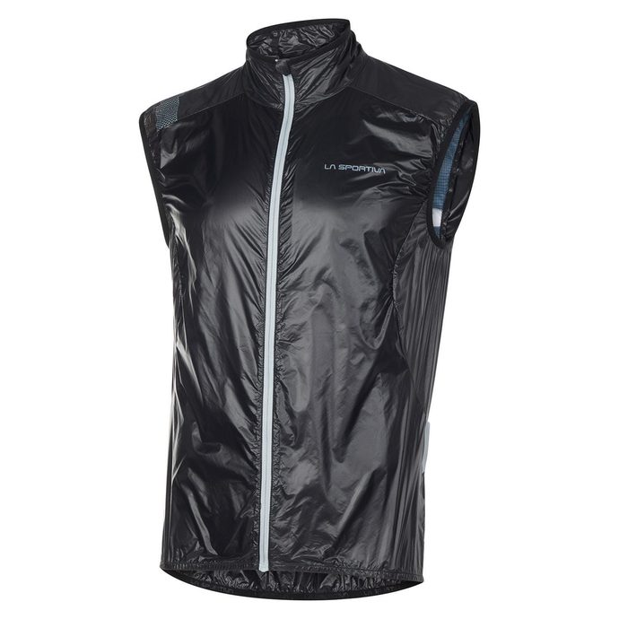 LA SPORTIVA Blizzard Windbreaker Vest M, Black/Carbon