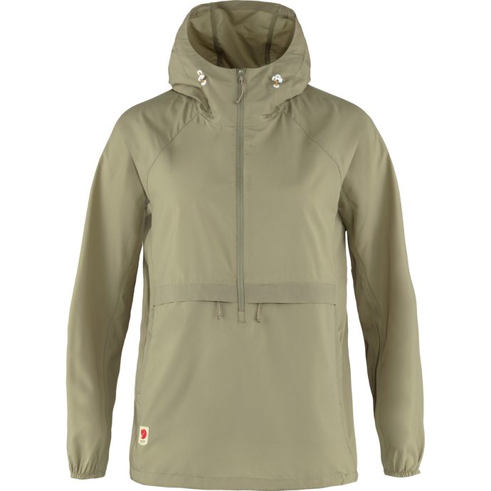 FJÄLLRÄVEN High Coast Lite Anorak W Sand Stone