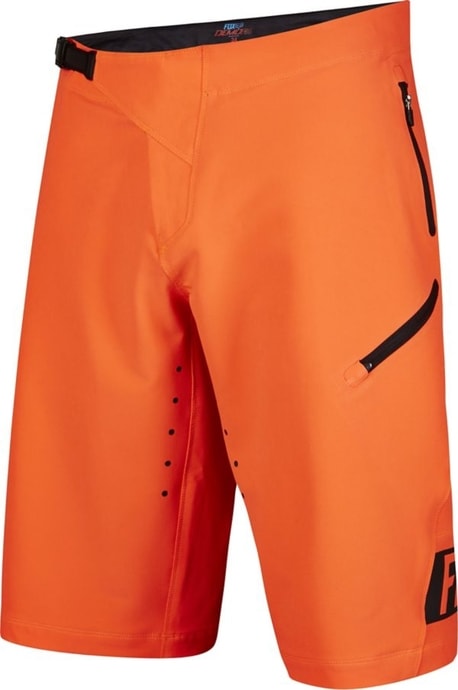 FOX 16618-824 DEMO FREERIDE Flo Orange - cyklistické šortky