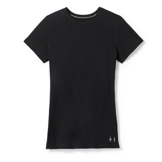 SMARTWOOL W MERINO SHORT SLEEVE TEE, black