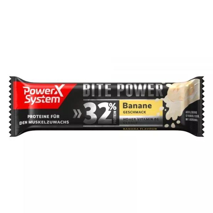 POWER SYSTEM Protein Bar 32% Banana, 35 g