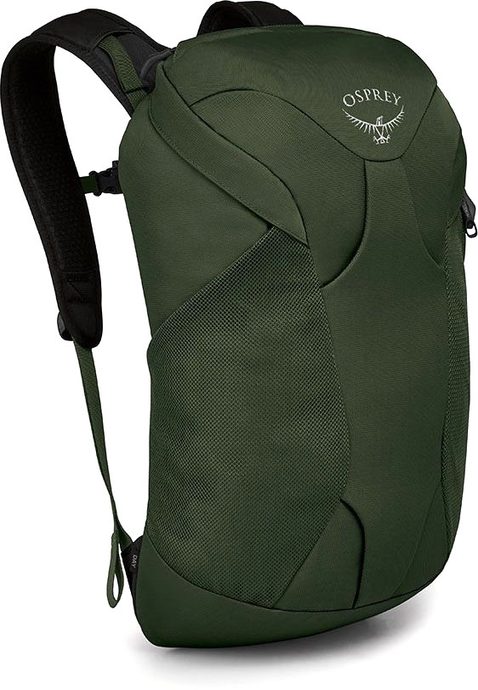 OSPREY FARPOINT FAIRVIEW TRAVEL DAYPACK, gopher green