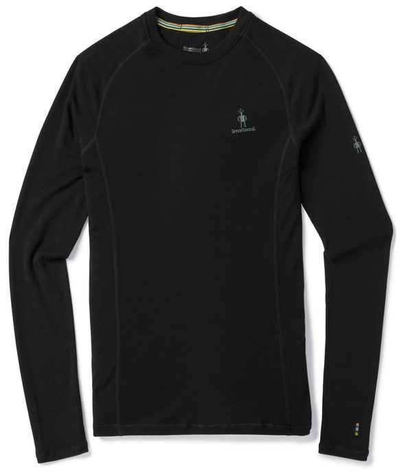 SMARTWOOL M MERINO 200 BASELAYER LS black