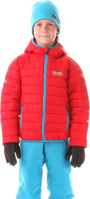 NORDBLANC NBWJK5909L WILL tmavě červená - dětská zimní bunda